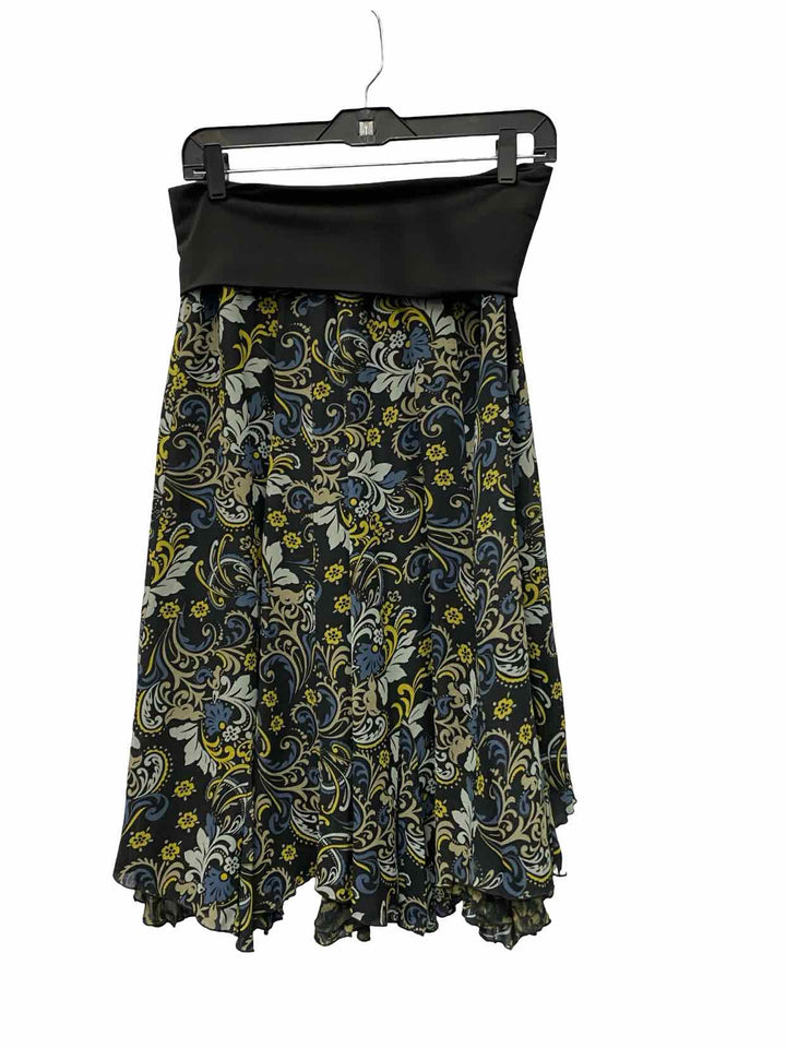 Unknown Brand Size S/M Black Green Skirt