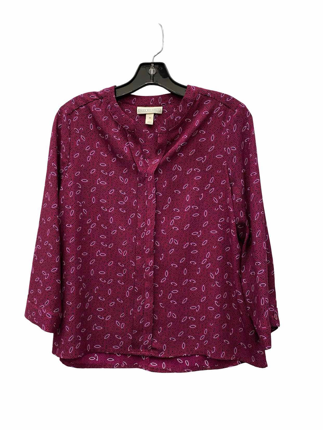 Dana Buchman Size S Purple Long Sleeve Shirts