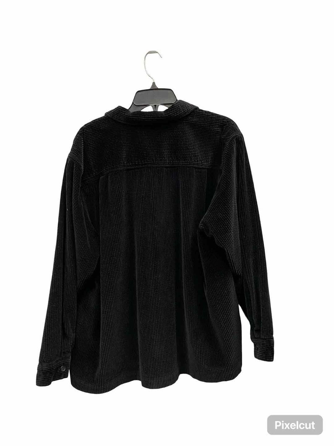 LL Bean Size XLP Black Corduroy Long Sleeve Shirts