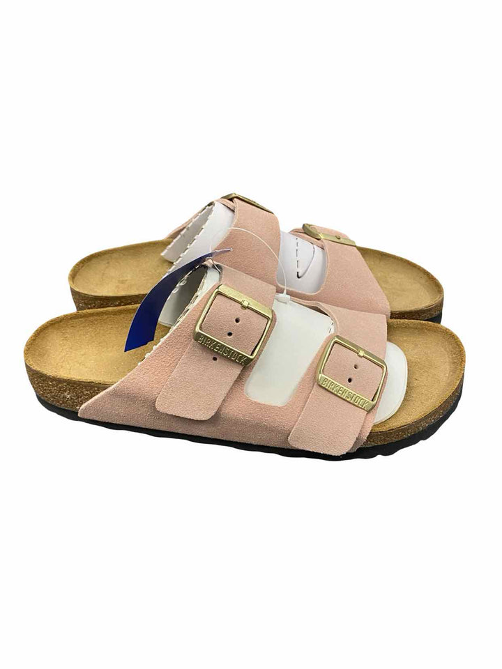 Birkenstock Shoe Size 40 Light Rose Leather NWOT Arizona Sandals