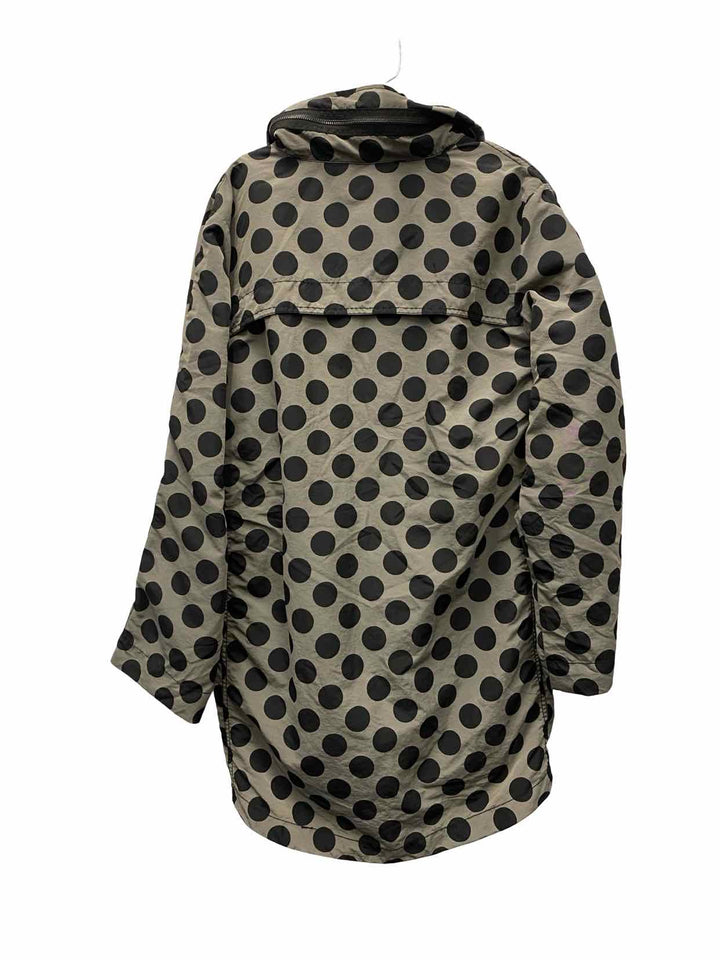 The Fillmore Size L Gray Black Polka Dot Jacket (Outdoor)