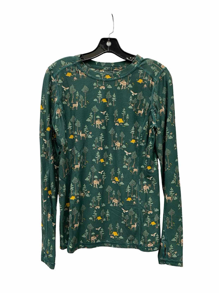 Duluth Trading Size S Green Forest Long Sleeve Shirts