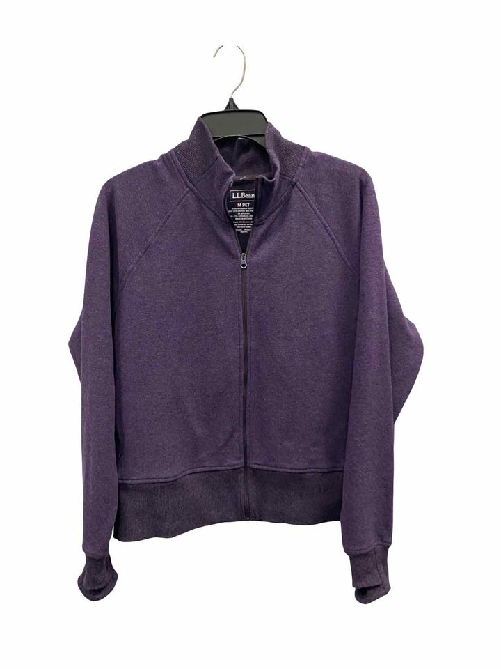 LL Bean Size M Purple 59% Cotton Jacket (Outdoor)
