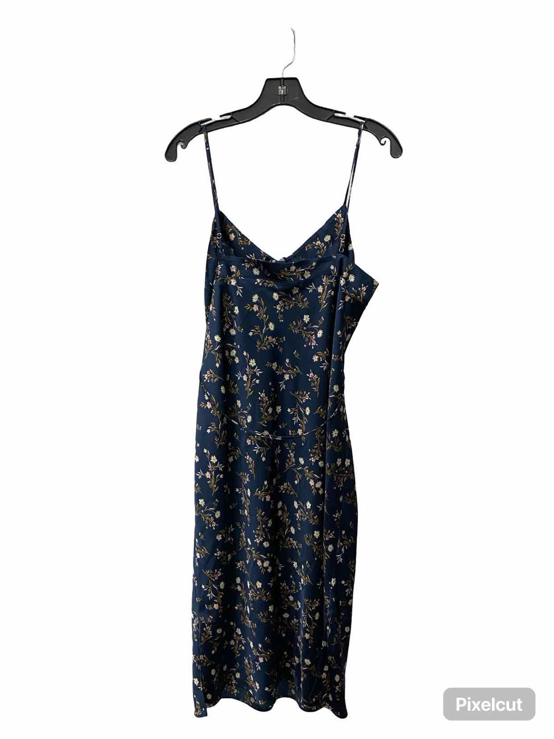 41 Hawthorn Size L Blue Floral Dress