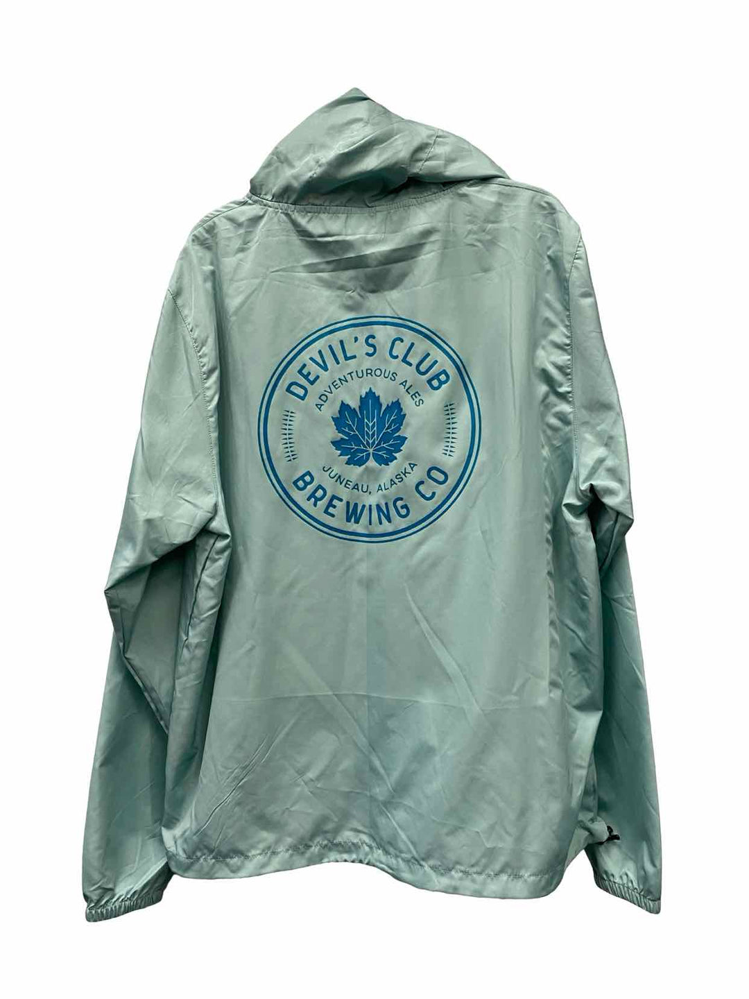 Devil's Club Brewery Size L Blue Jacket (Outdoor)