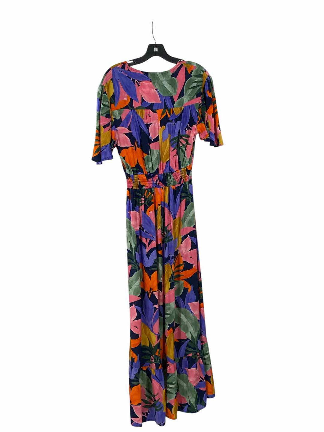 Abel The Label Size M Navy Multi Floral Dress