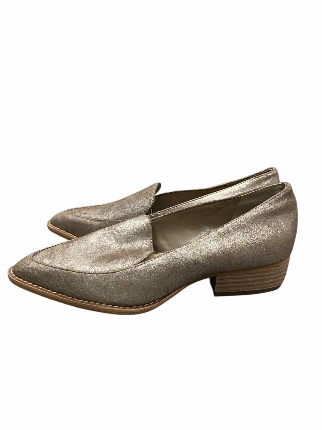 Vince Camuto Shoe Size 7 Silver Loafers