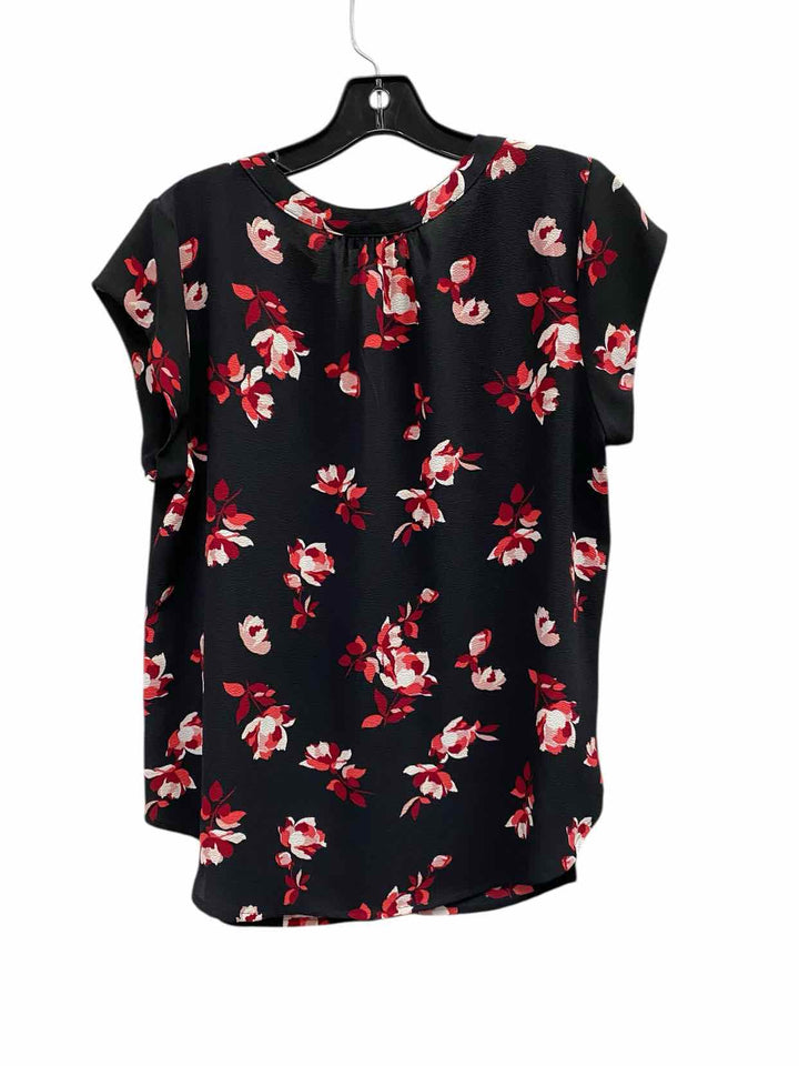 41 Hawthorn Size L Black Red Short Sleeve Shirts