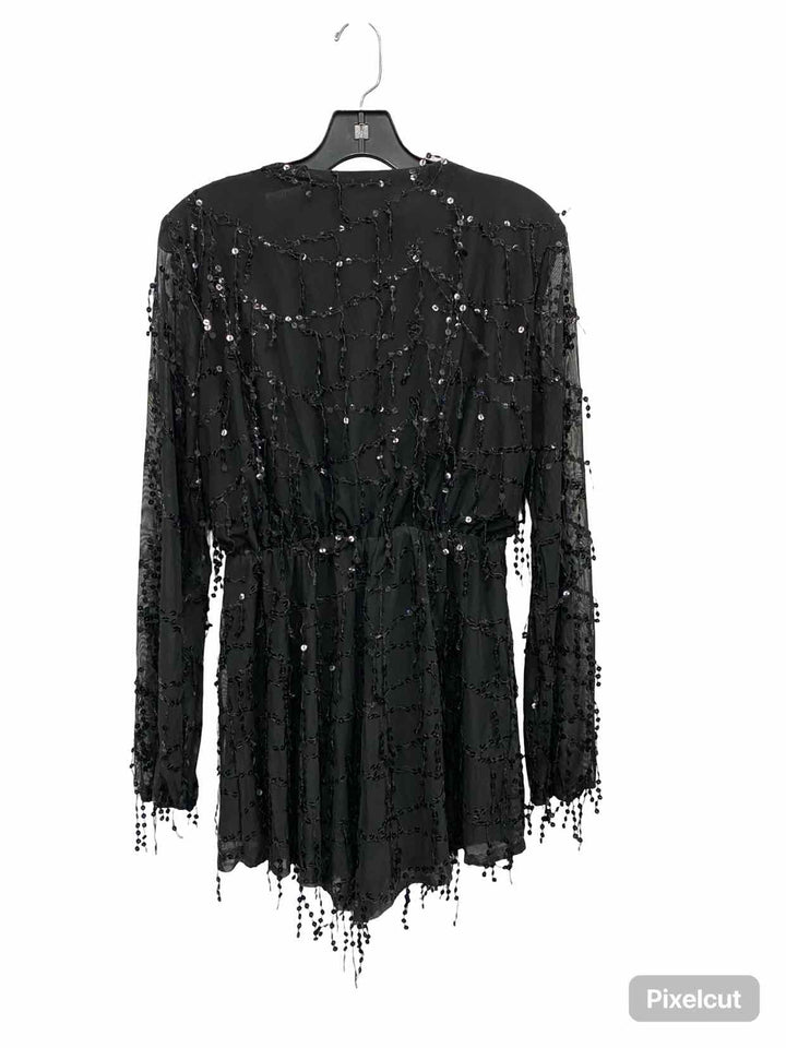 Miss Ord Size L Black Dress