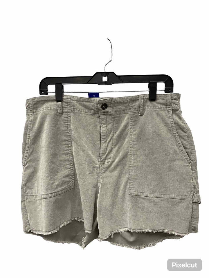 Carve Designs Size 12 Gray corduroy 98% Cotton Shorts