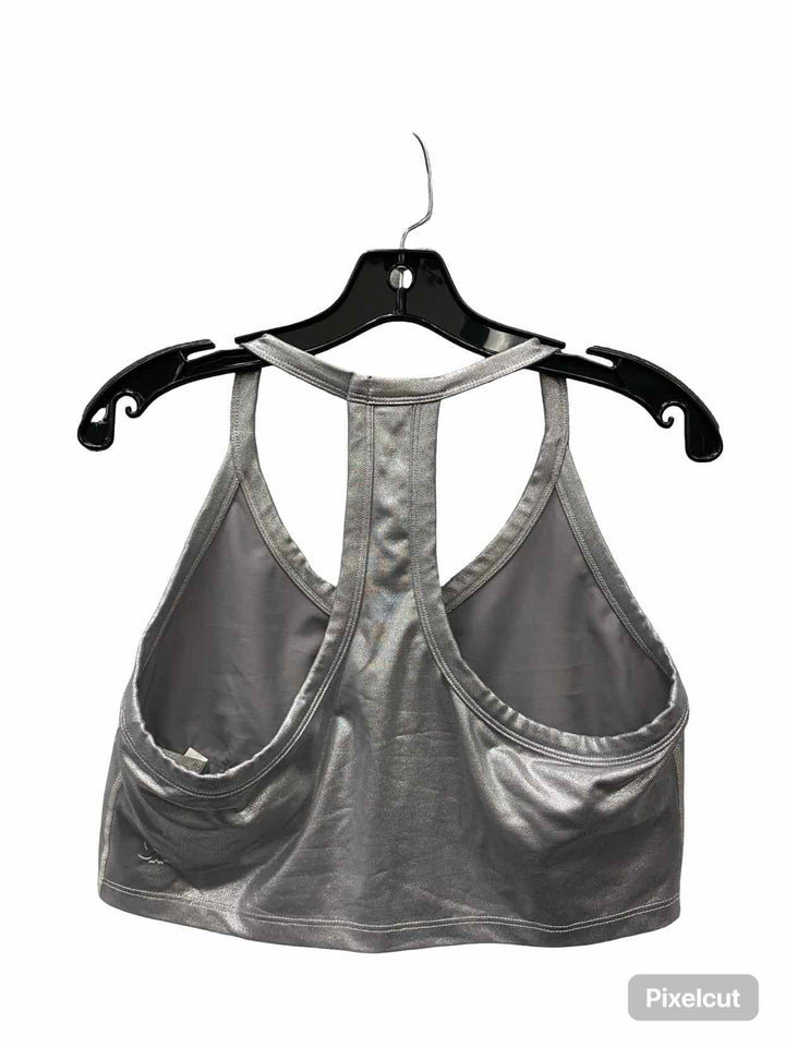 Beyond Yoga Size XL Silver Athletic Bra
