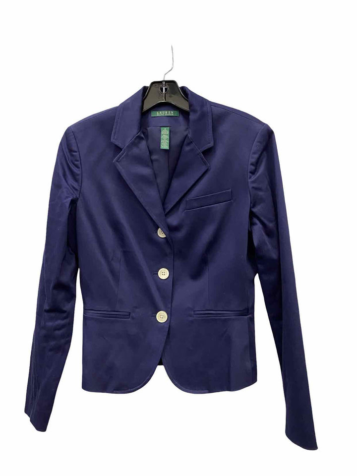 Lauren Ralph Lauren Size 8 Navy Jacket