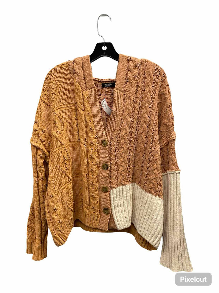 Miss Me Size S Peach Sweater