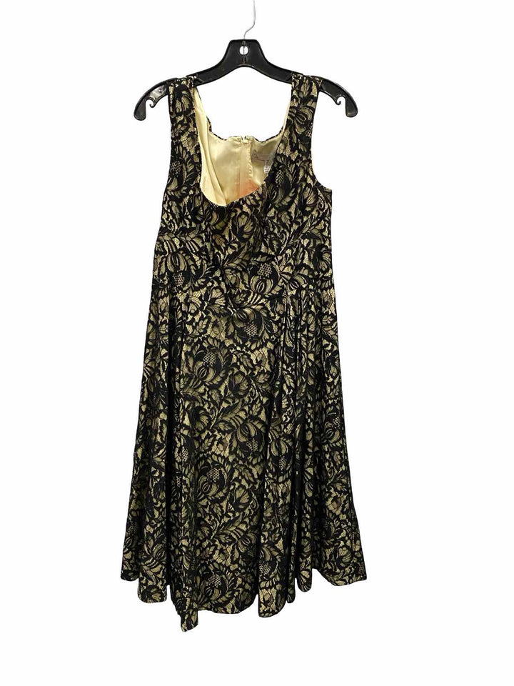 Mirror of Venus Size 12 Black Lace Dress