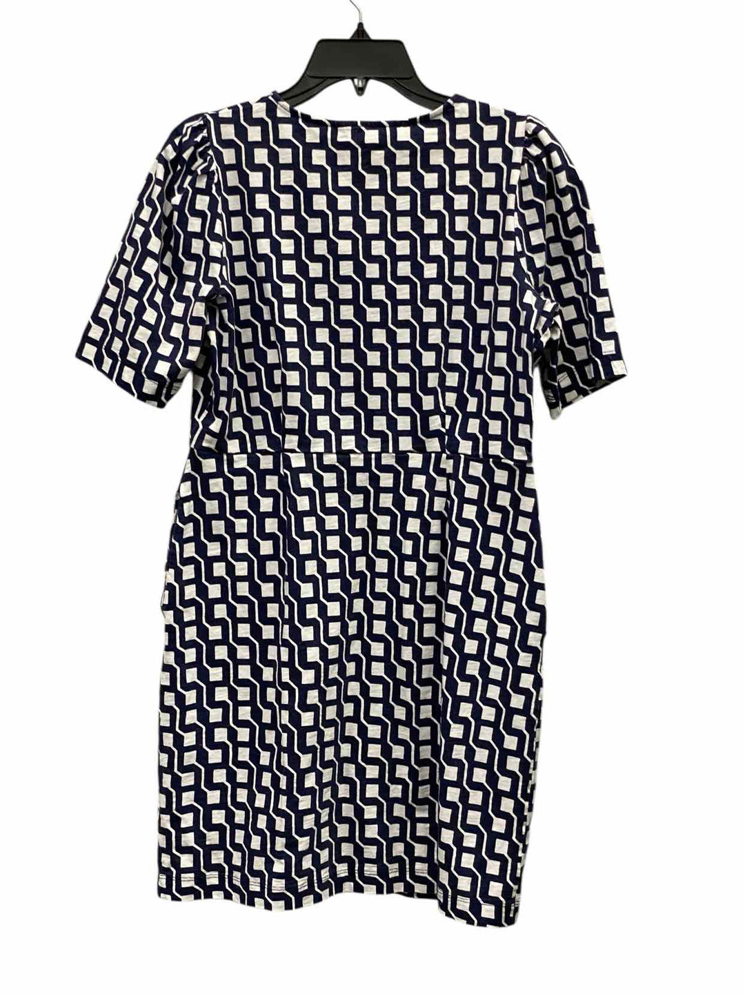 boden Size 8 Blue White Dress