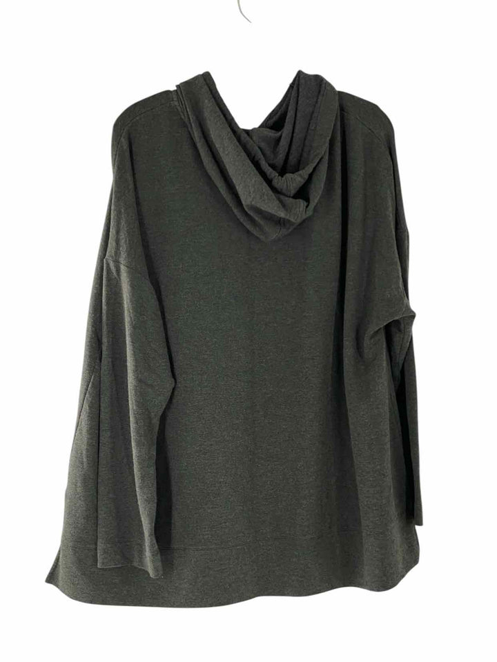 J.Jill Size XL Dark Gray Long Sleeve Shirts