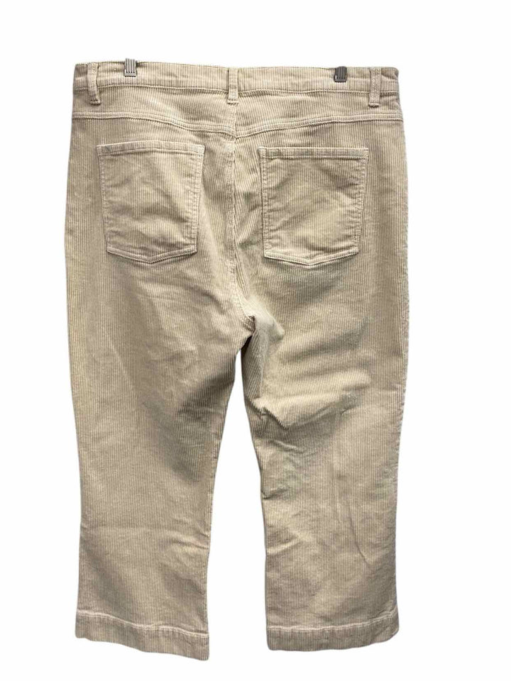 Cabi Size 16 Beige Corduroy Jeans