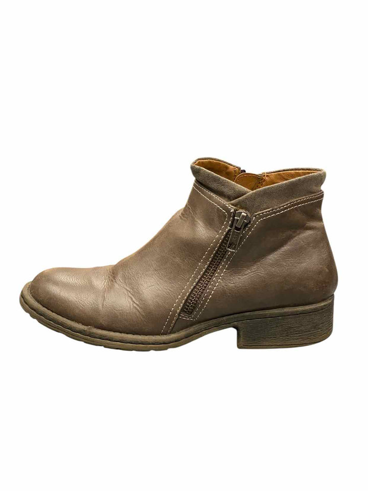 Sofft Shoe Size 7.5 Taupe Manmade Boots(Ankle)