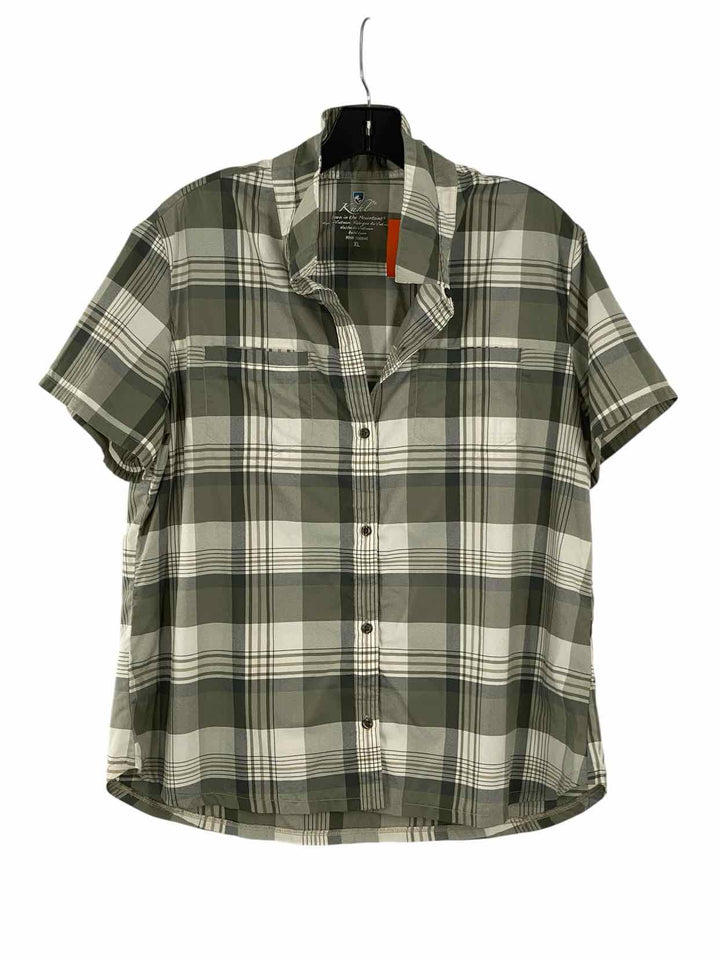 Kuhl Size XL Green Short Sleeve Shirts