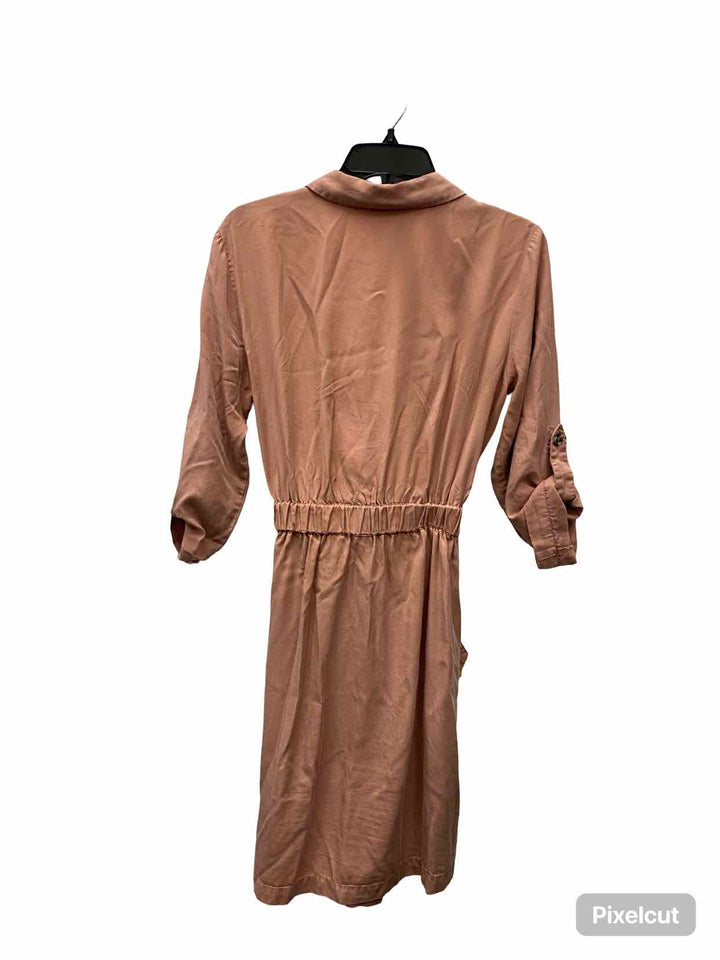 DEX Size M Pink 100% Tencil Dress