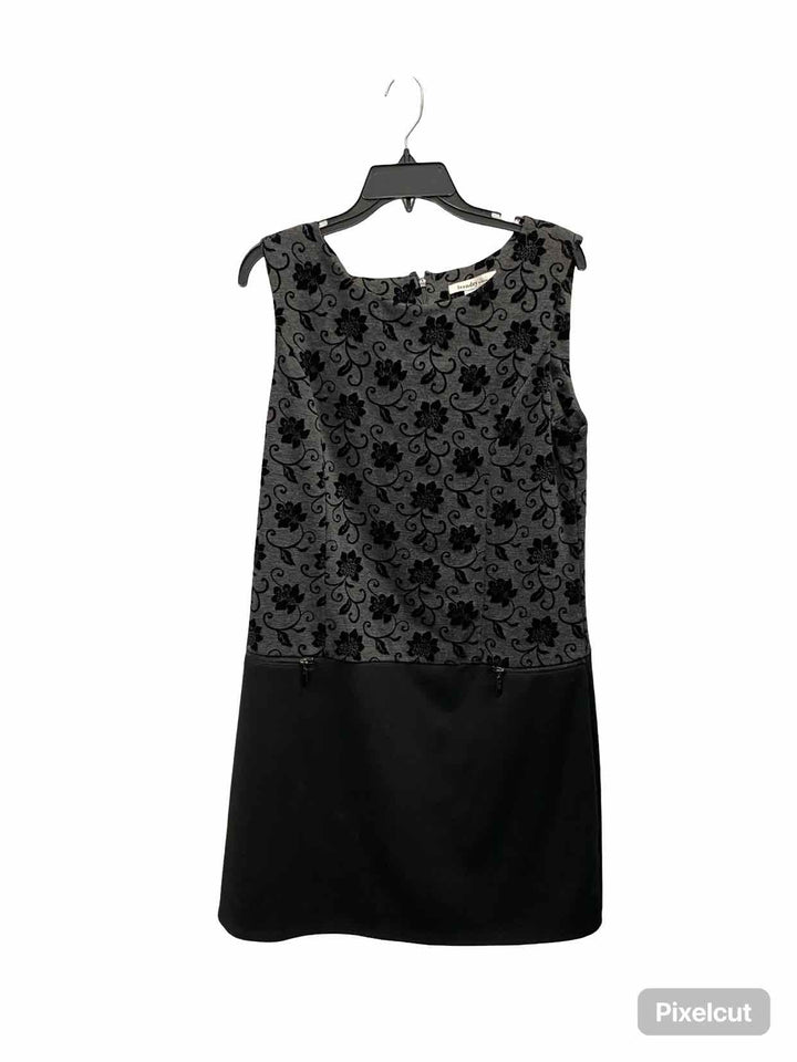 Laundry by Design Size 12 Grey Black Dress