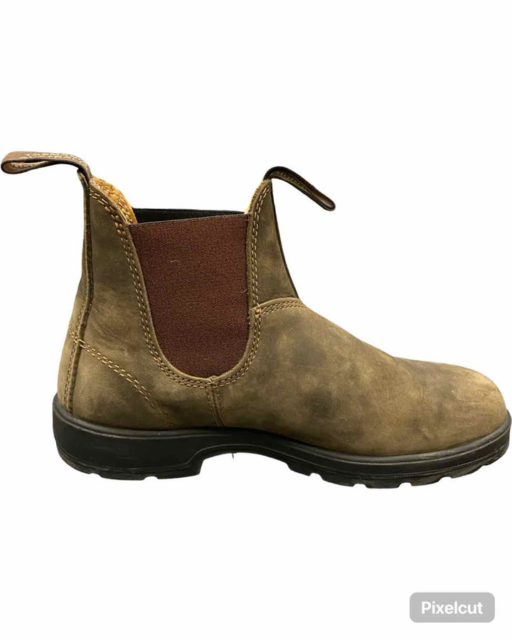 Blundstone Shoe Size 8 Rustic Brown Leather Classics #585 Boots(Ankle)