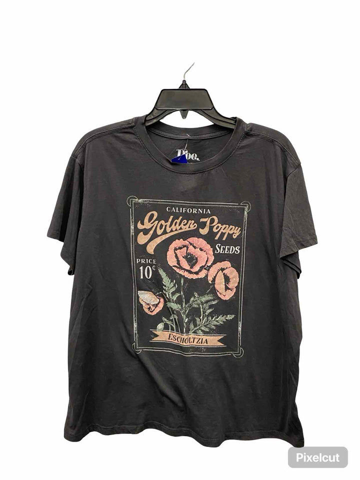 Doe Size XL Grey T-shirt