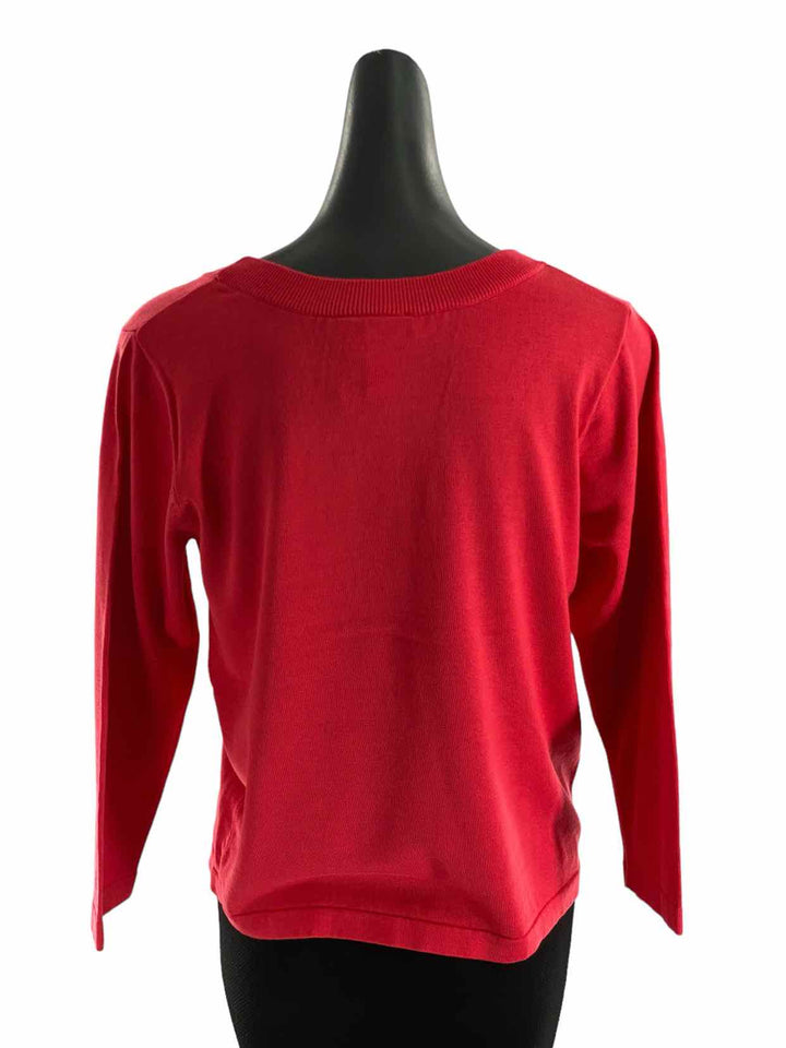 Coldwater Creek Size L Red Sweater