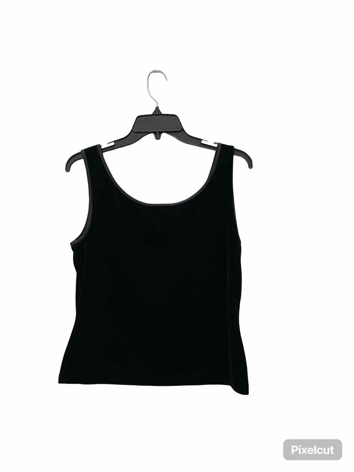 Classiques Entier Size L Black Velour Tank Top