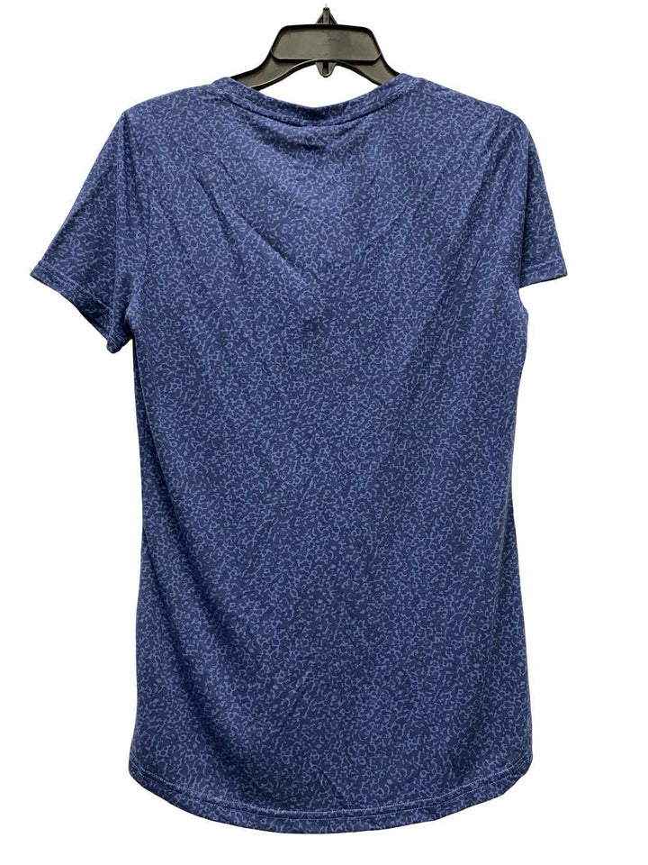 Adidas Size M Blue Short Sleeve Shirts