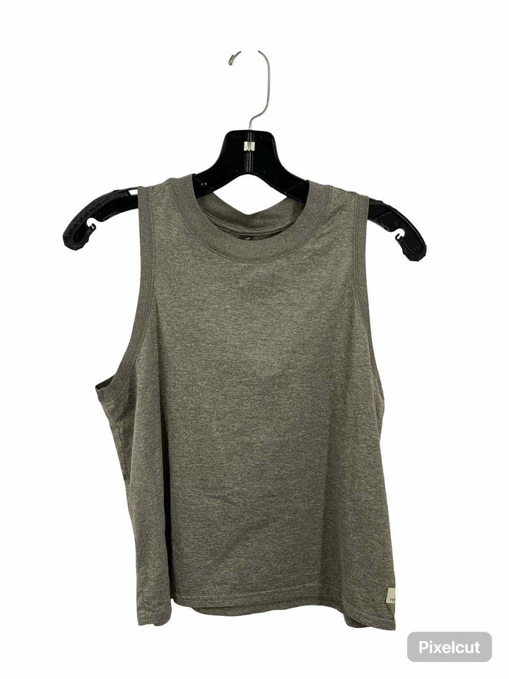 Vuori Size S Gray Athletic Tank Top