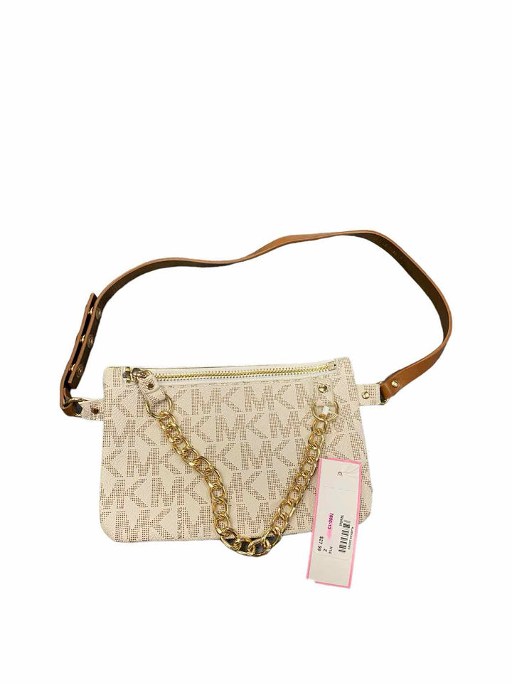 Michael Kors Cream Belt Bag Wallet