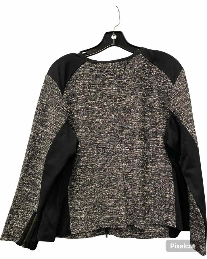 Eileen Fisher Size 1X Black White NWT Jacket