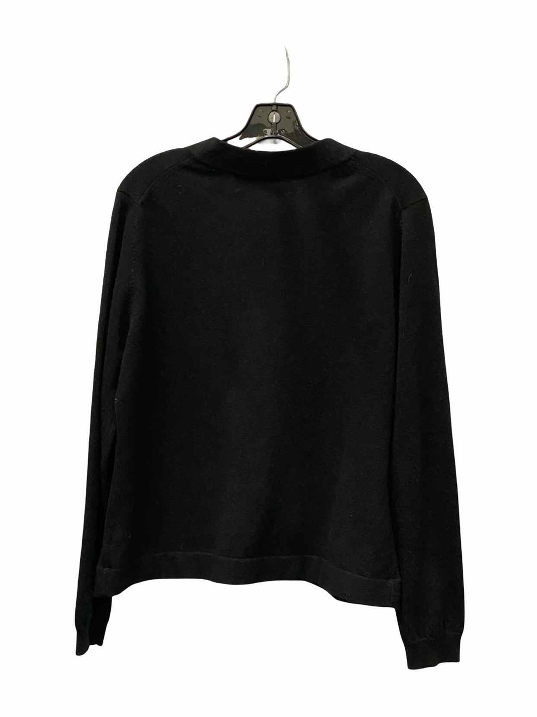 Invisible World Size M Black 100% cashmere Sweater