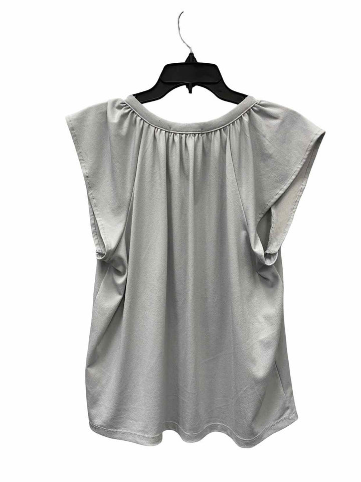 Banana Republic Size M Gray Short Sleeve Shirts