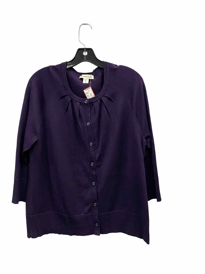 Coldwater Creek Size XL Purple Long Sleeve Shirts