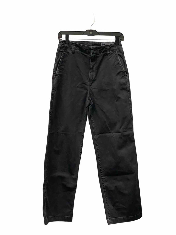 Gap Size 0 faded black Loose Khaki Pants