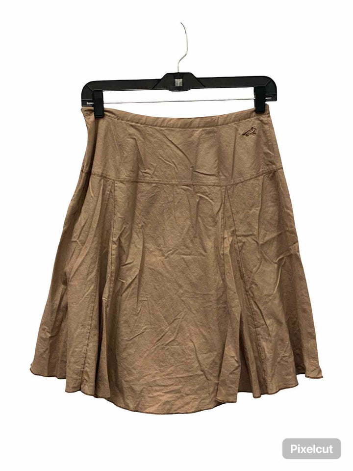 Horny Toad Size XS Light Brown 100% cotton Skirt