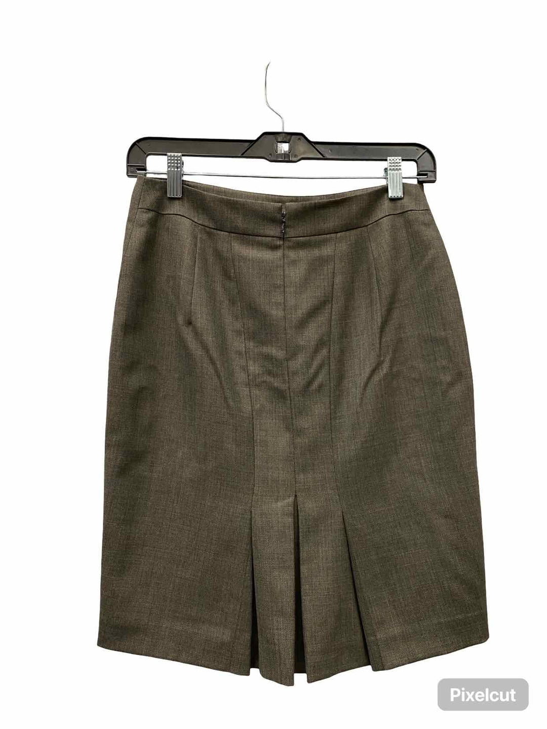 Ann Taylor Size 2P Brown Tweed Skirt