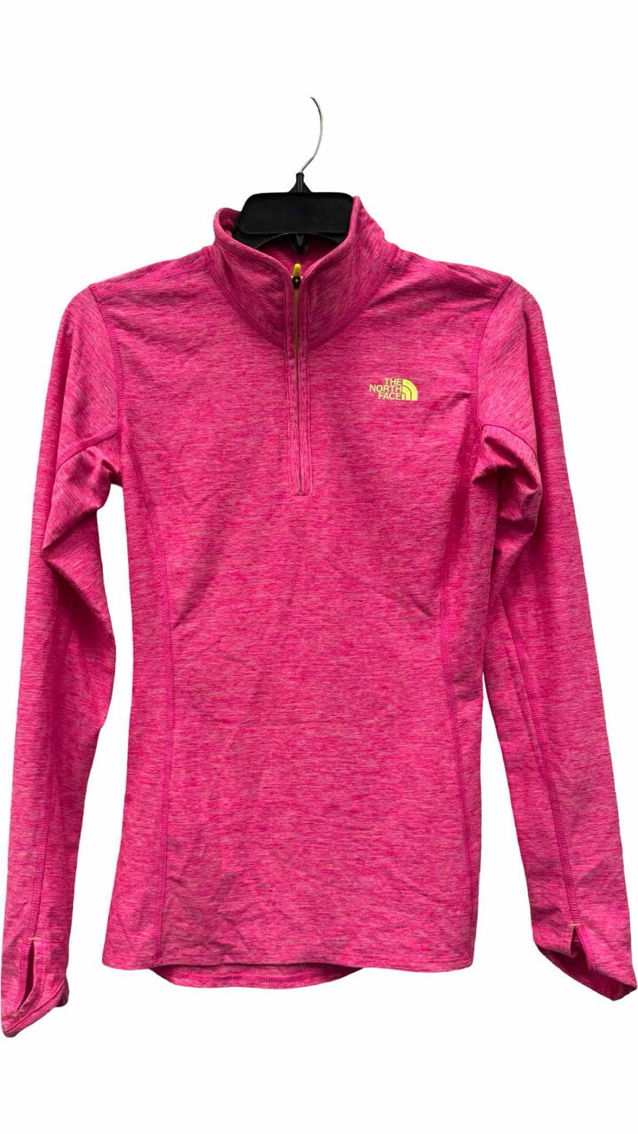 The North Face Size XS Pink Yellow Athletic Jacket