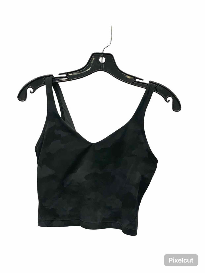 Lululemon Size 6 Gray Athletic Bra