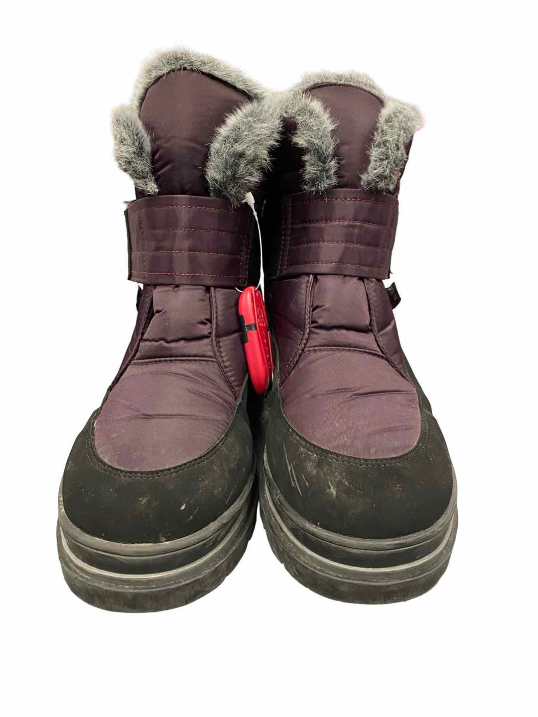 ATTIBA Shoe Size 42 Purple Black Flip Grip Outsole Boots(Ankle)
