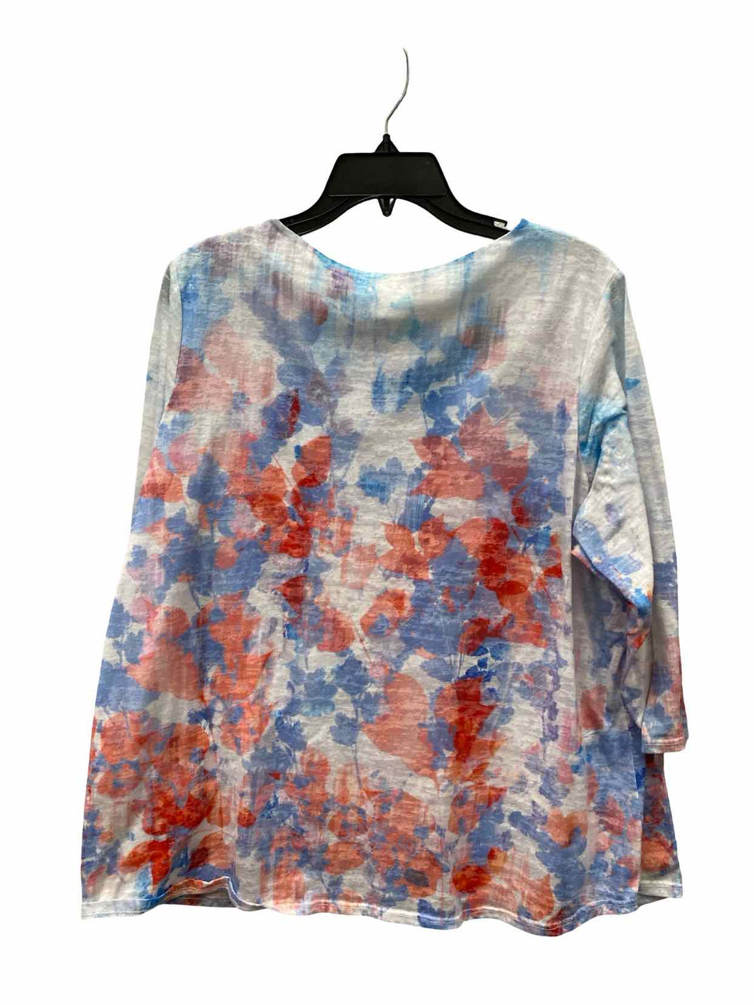 Coldwater Creek Size 2X Multi-Color Print Long Sleeve Shirts