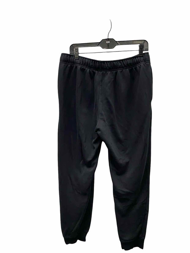 Nike Size L Black 80% Cotton Athletic Pants