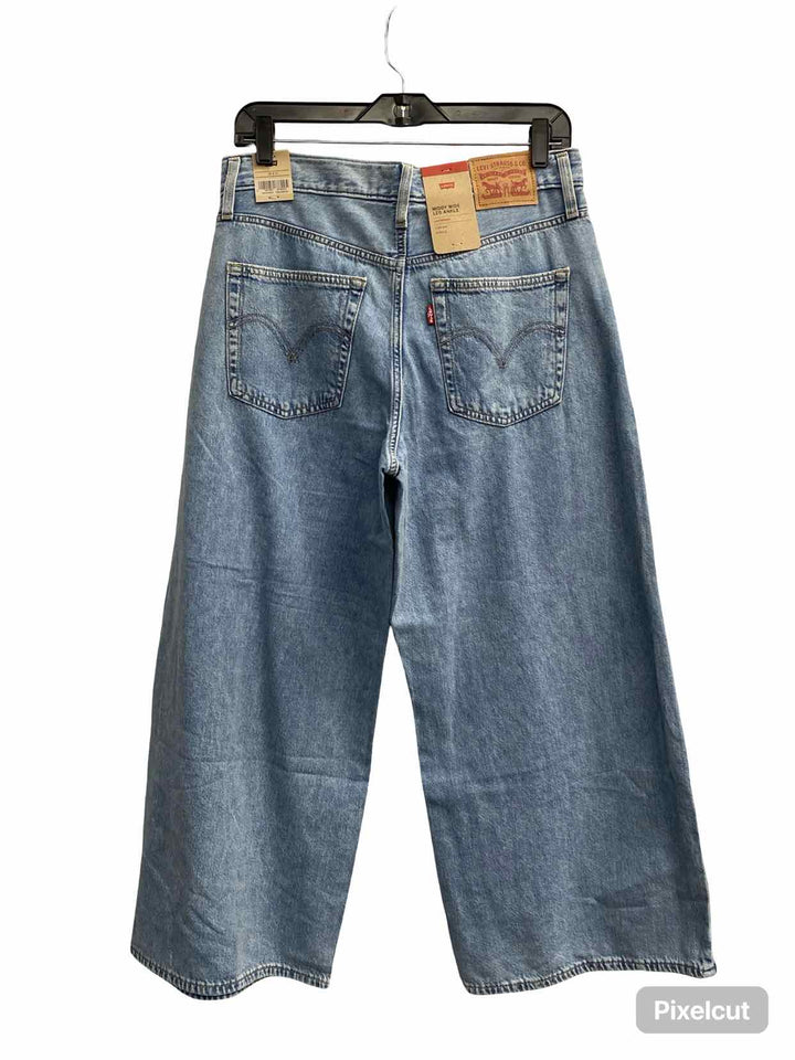 Levi's Premium Size 30 x 27 Middy Wide Leg Ankle Retail Jeans