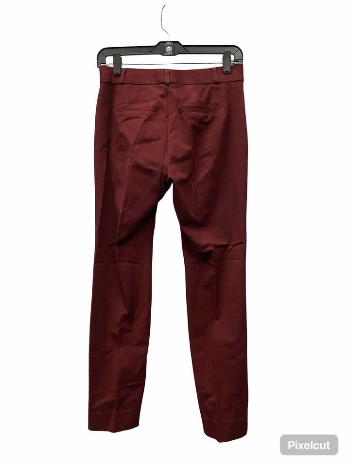 Banana Republic Size 2 Burgundy Pants