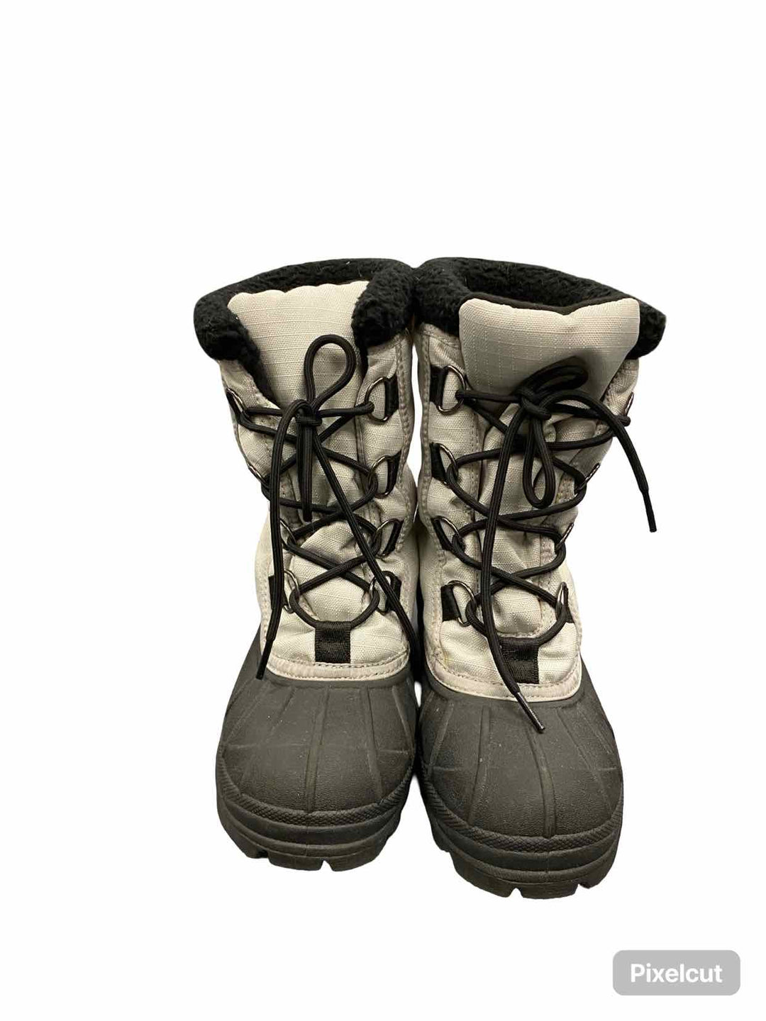 Sorel Shoe Size 8 Grey Black Insulated Boots(Ankle)