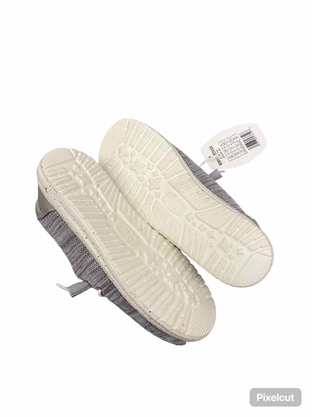 Hey Dude Shoe Size 7 Grey NWT Wendy Stretch Sox Flats