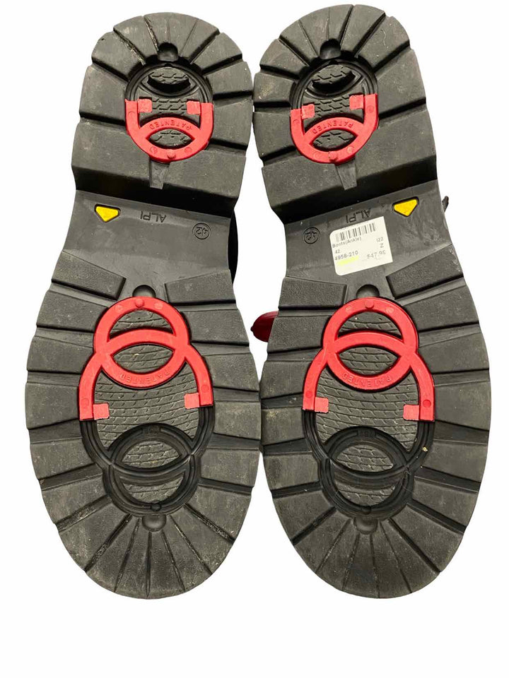 ATTIBA Shoe Size 42 Purple Black Flip Grip Outsole Boots(Ankle)