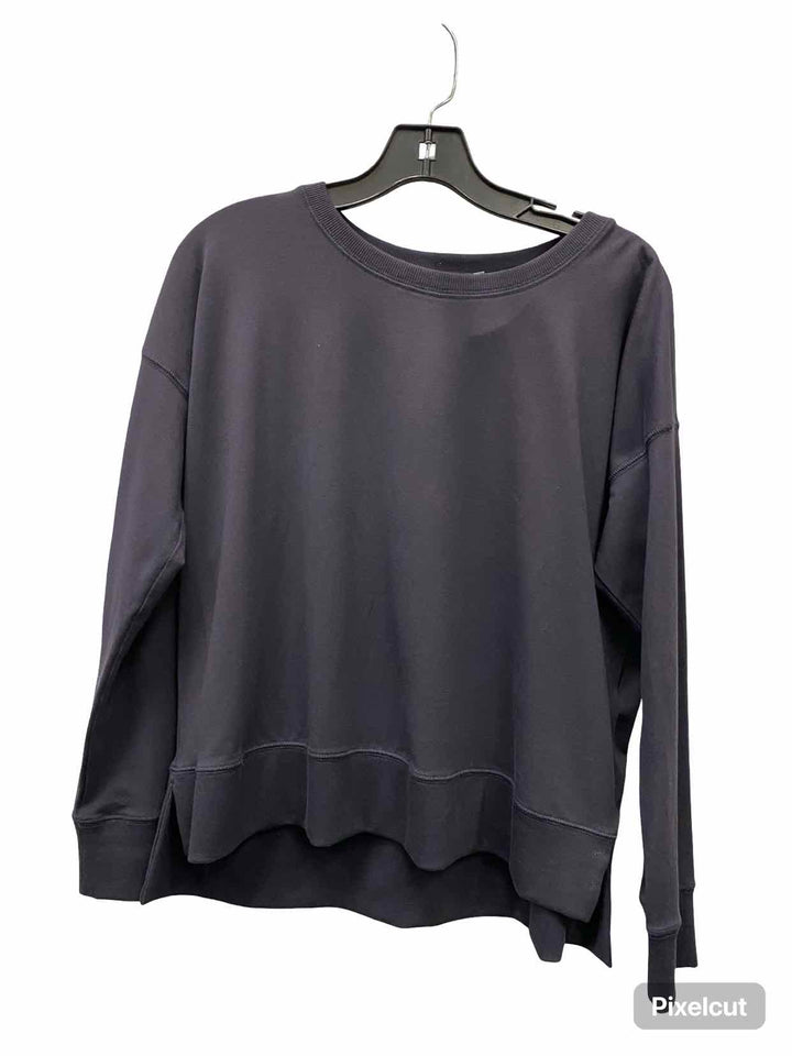 Eileen Fisher Size XS Gray organic cotton blend Long Sleeve Shirts
